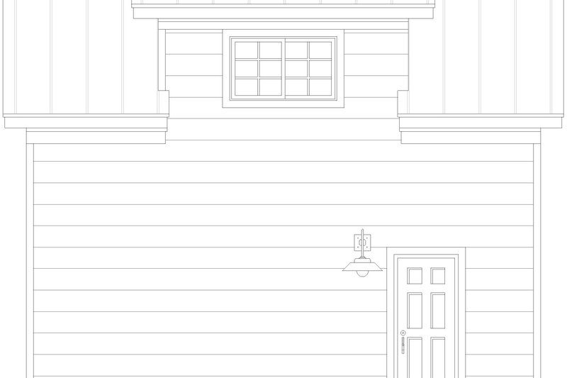 Dream House Plan - Exterior - Other Elevation for Southern House Plan #932-1071, 0 bath