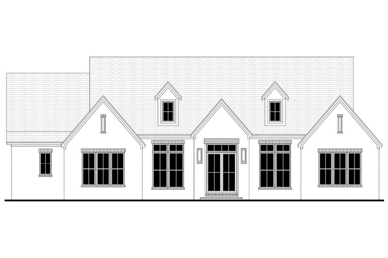 Dream House Plan - Exterior - Front Elevation 4 for Contemporary House Plan #430-374 - 3 bed, 3.5 bath