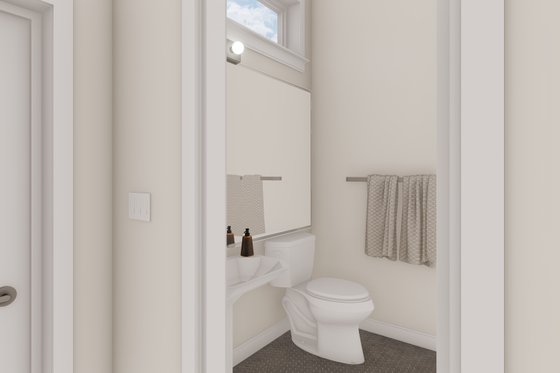 Interior - Other 1 for Traditional House Plan #1060-113, 0.5 bath