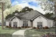 Traditional Style House Plan - 4 Beds 2 Baths 1841 Sq/Ft Plan #17-608 