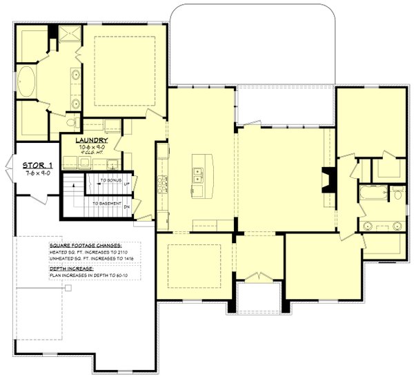 European Floor Plan - Other Floor Plan #430-94