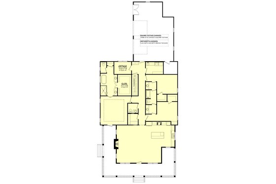 Floor Plan - Other Floor for Farmhouse House Plan #430-269 - 3 bed, 2.5 bath