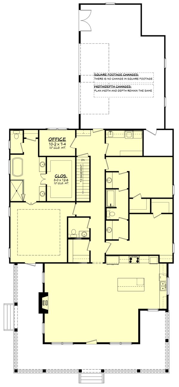 House Blueprint - Farmhouse Floor Plan - Other Floor Plan #430-269