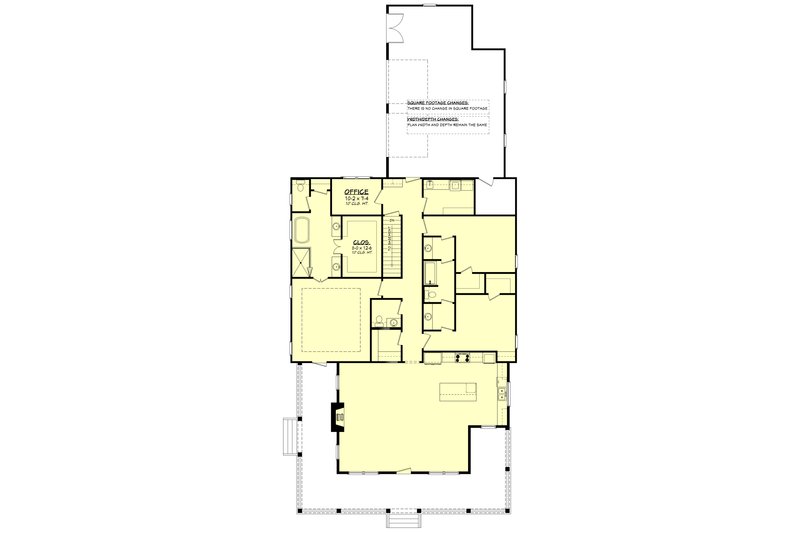 Dream House Plan - Floor Plan - Other Floor for Farmhouse House Plan #430-269 - 3 bed, 2.5 bath