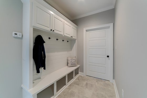 Interior - Entry for Ranch House Plan #430-182 - 4 bed, 2 bath