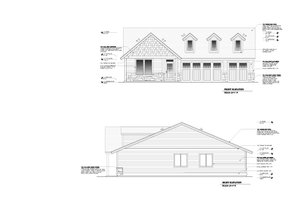 Exterior - Other Elevation for Craftsman House Plan #53-735 - 4 bed, 2 bath