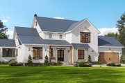 Farmhouse Style House Plan - 4 Beds 4.5 Baths 4370 Sq/Ft Plan #54-572 