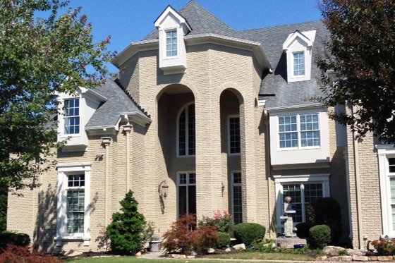 Exterior - Other Elevation for European House Plan #119-182 - 4 bed, 4.5 bath