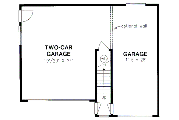 Traditional Floor Plan - Main Floor Plan #18-319