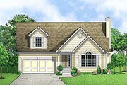 Traditional Style House Plan - 3 Beds 2.5 Baths 1465 Sq/Ft Plan #67-466 