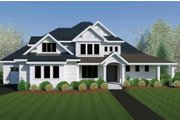 Craftsman Style House Plan - 3 Beds 3.5 Baths 3368 Sq/Ft Plan #920-105 