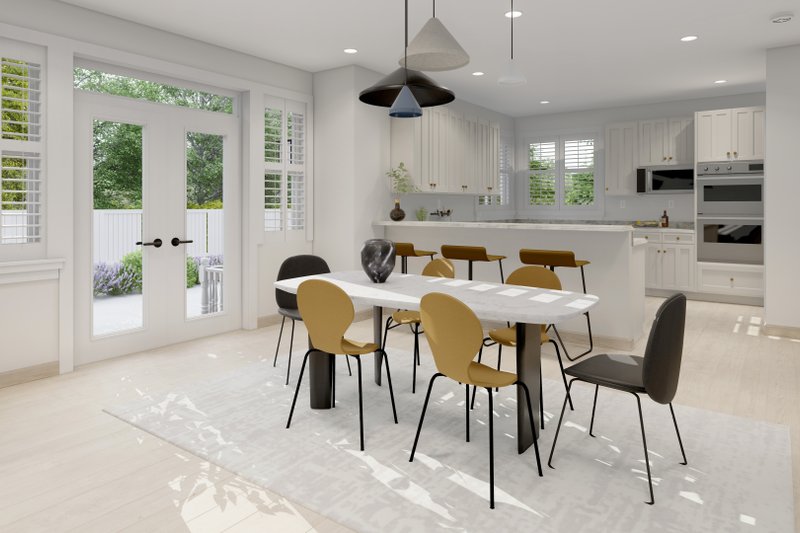 Dream House Plan - Interior - Dining Room for Traditional House Plan #1060-216 - 3 bed, 2.5 bath