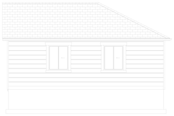 Exterior - Other Elevation 1 for Traditional House Plan #1060-119, 0 bath