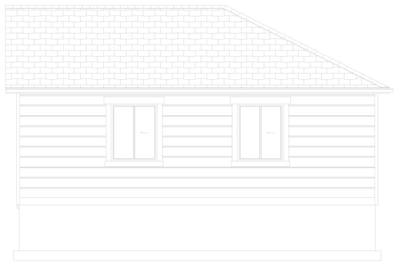 Architectural House Design - Exterior - Other Elevation 1 for Traditional House Plan #1060-119, 0 bath