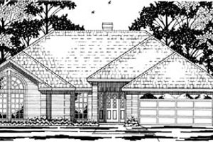 Traditional Exterior - Front Elevation Plan #42-253