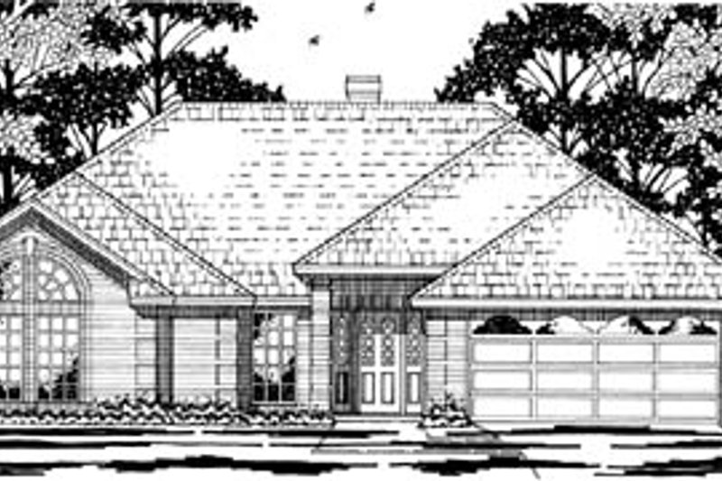Traditional Style House Plan - 4 Beds 2 Baths 1877 Sq/Ft Plan #42-253