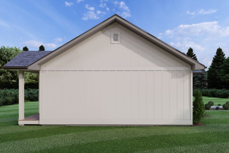 Architectural House Design - Exterior - Other Elevation 1 for Farmhouse House Plan #126-259 - 2 bed, 1 bath