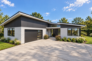 Home Plan - Exterior - Front Elevation for Contemporary House Plan #48-1233 - 3 bed, 2.5 bath