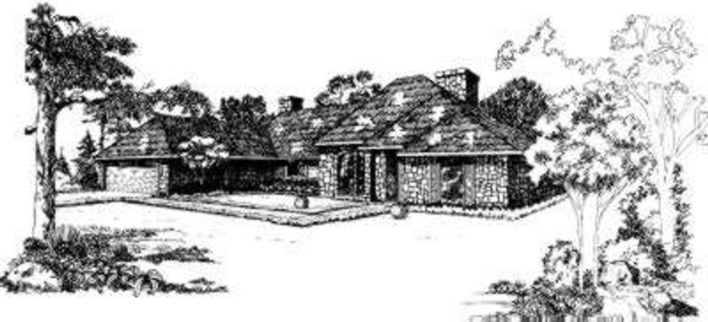 Exterior - Front Elevation 2 for Traditional House Plan #310-101 - 3 bed, 2.5 bath