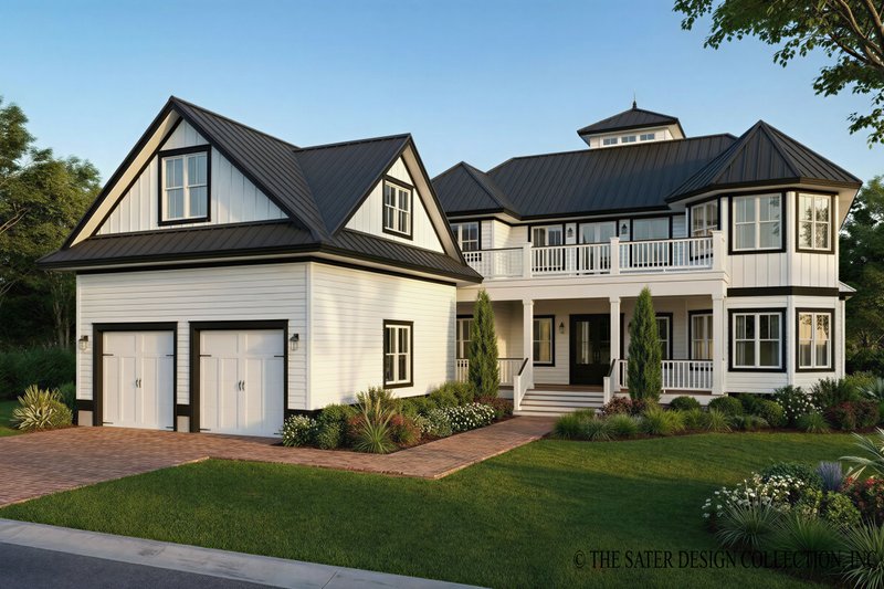 Dream House Plan - Exterior - Rear Elevation for Country House Plan #930-408 - 3 bed, 3.5 bath