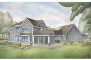 European Style House Plan - 3 Beds 3.5 Baths 3653 Sq/Ft Plan #928-342 