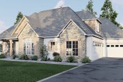 European Style House Plan - 3 Beds 2.5 Baths 2199 Sq/Ft Plan #923-301 