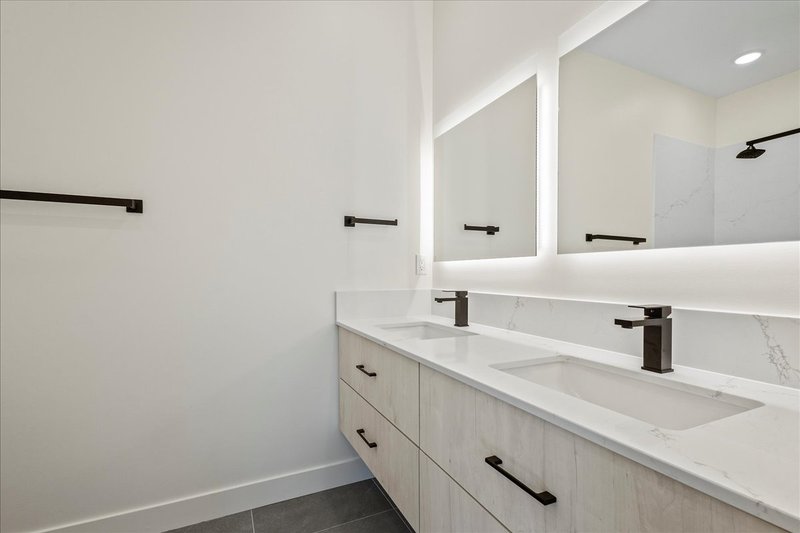House Blueprint - Interior - Bathroom 6 for Contemporary House Plan #1070-237 - 2 bed, 2.5 bath