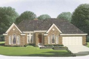 Traditional Exterior - Front Elevation Plan #410-159
