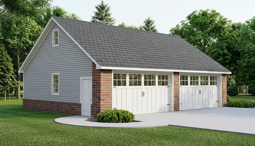 Exterior - Front Elevation 2 for Craftsman House Plan #1064-90, 0 bath