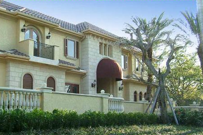 House Plan Design - Photo 1 for Mediterranean House Plan #27-214 - 4 bed, 4.5 bath