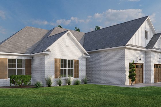 Exterior - Front Elevation 8 for Traditional House Plan #923-332 - 3 bed, 2 bath
