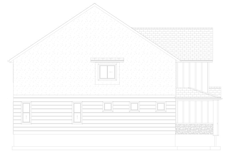 Dream House Plan - Exterior - Other Elevation 2 for Farmhouse House Plan #1060-319 - 18 bed, 12 bath