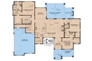 Farmhouse Style House Plan - 3 Beds 2.5 Baths 2073 Sq/Ft Plan #923-154 