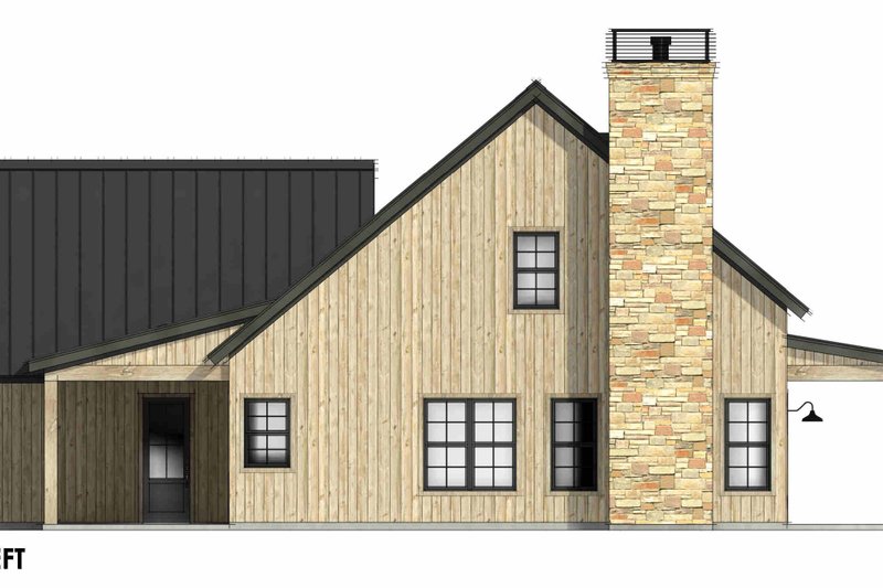 Architectural House Design - Exterior - Other Elevation for Farmhouse House Plan #1096-159 - 3 bed, 2.5 bath