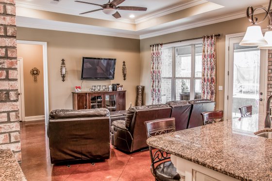 Interior - Family Room 4 for European House Plan #430-107 - 3 bed, 2 bath