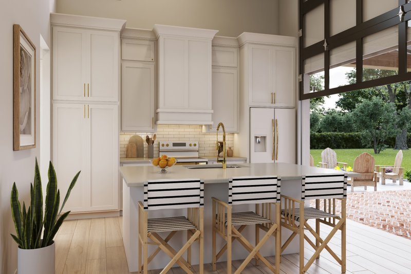 House Plan Design - Interior - Kitchen for Farmhouse House Plan #430-396, 1 bath