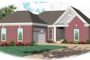 Traditional Exterior - Front Elevation Plan #81-718