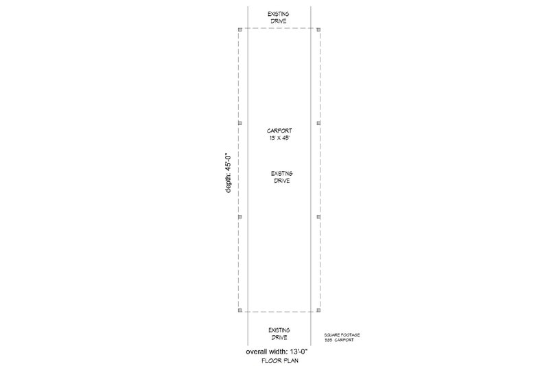 Dream House Plan - Floor Plan - Main Floor for Country House Plan #932-235, 0 bath