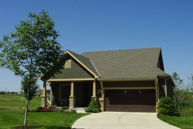 Dream House Plan - Cottage Exterior - Front Elevation Plan #20-2413
