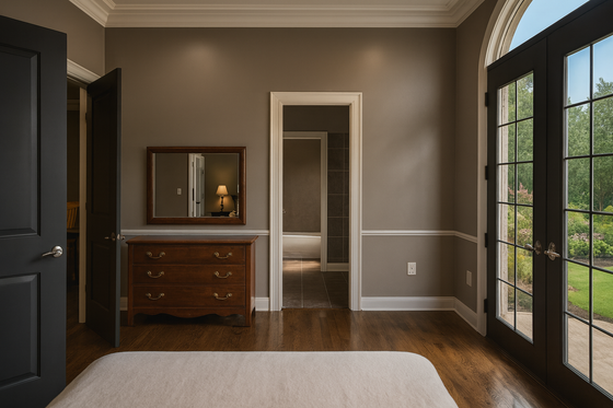 Interior - Master Bedroom 1 for European House Plan #1060-454 - 1 bed, 1 bath