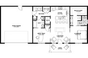 Farmhouse Style House Plan - 2 Beds 2 Baths 988 Sq/Ft Plan #126-258 