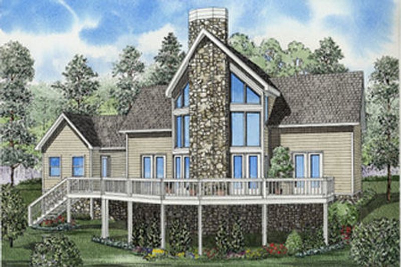 House Design - Traditional Exterior - Front Elevation Plan #17-2276