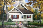 Cottage Style House Plan - 3 Beds 2.5 Baths 1765 Sq/Ft Plan #137-272 