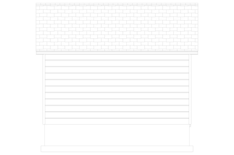 House Plan Design - Exterior - Other Elevation 2 for Traditional House Plan #1060-125, 0 bath