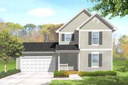 Traditional Style House Plan - 3 Beds 1.5 Baths 1020 Sq/Ft Plan #50-273 