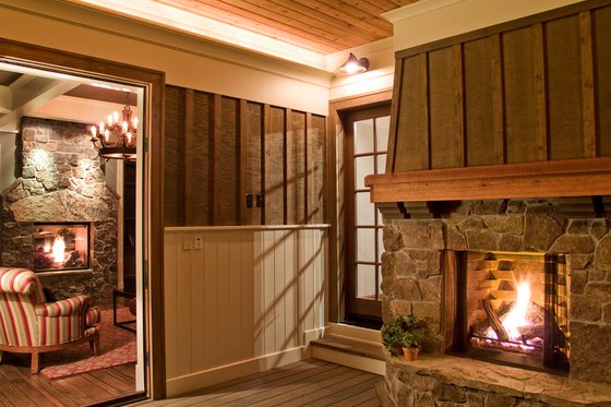 Exterior - Outdoor Living for European House Plan #51-370 - 3 bed, 2.5 bath