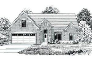Traditional Exterior - Front Elevation Plan #424-128