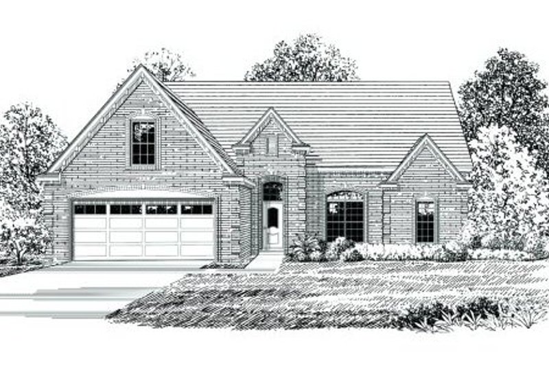 Traditional Style House Plan - 3 Beds 2 Baths 1613 Sq/Ft Plan #424-128
