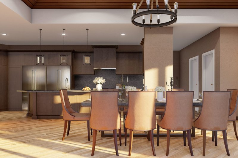 Dream House Plan - Interior - Dining Room 1 for Mediterranean House Plan #923-337 - 3 bed, 2.5 bath