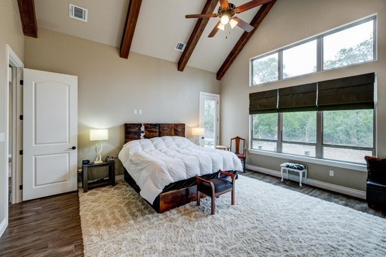 Interior - Master Bedroom for Craftsman House Plan #54-473 - 4 bed, 4.5 bath